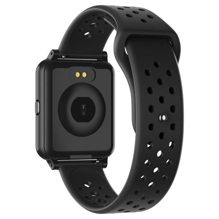 Montre intelligente P8 à écran couleur IPS de 1,3 pouces, prise en charge de la surveillance de la fréquence cardiaque/surveillance de la pression artérielle/surveillance du sommeil/surveillance de l'oxygène dans le sang