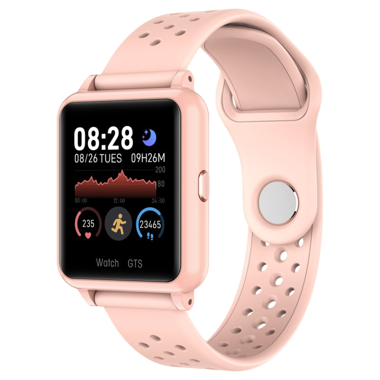 Montre intelligente P8 à écran couleur IPS de 1,3 pouces, prise en charge de la surveillance de la fréquence cardiaque/surveillance de la pression artérielle/surveillance du sommeil/surveillance de l'oxygène dans le sang