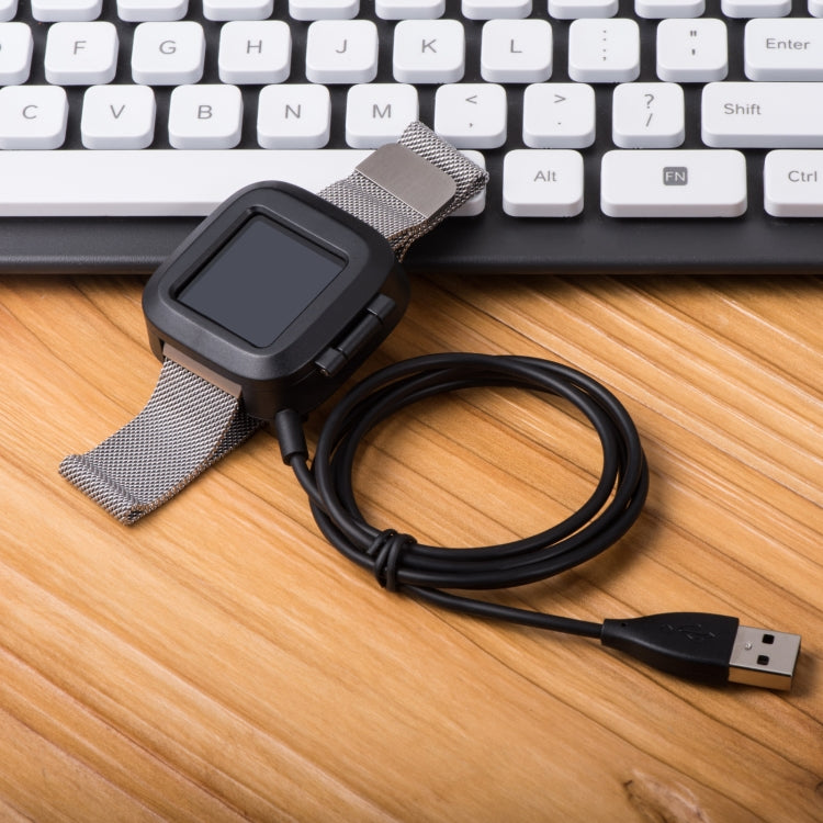 Pour câble de chargeur USB pour montre intelligente Fitbit Versa 2, longueur: 90 cm