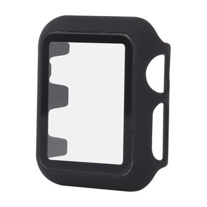 Étui de protection PC + verre pour Apple Watch Series 5 & 4 44 mm, For Apple Watch Series 6 / 5 / 4 / Watch SE 44mm