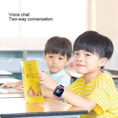 Montre connectée Q12B à écran couleur de 1,44 pouces pour enfants, prise en charge du positionnement LBS / numérotation bidirectionnelle / premiers secours à une touche / surveillance vocale / application Setracker