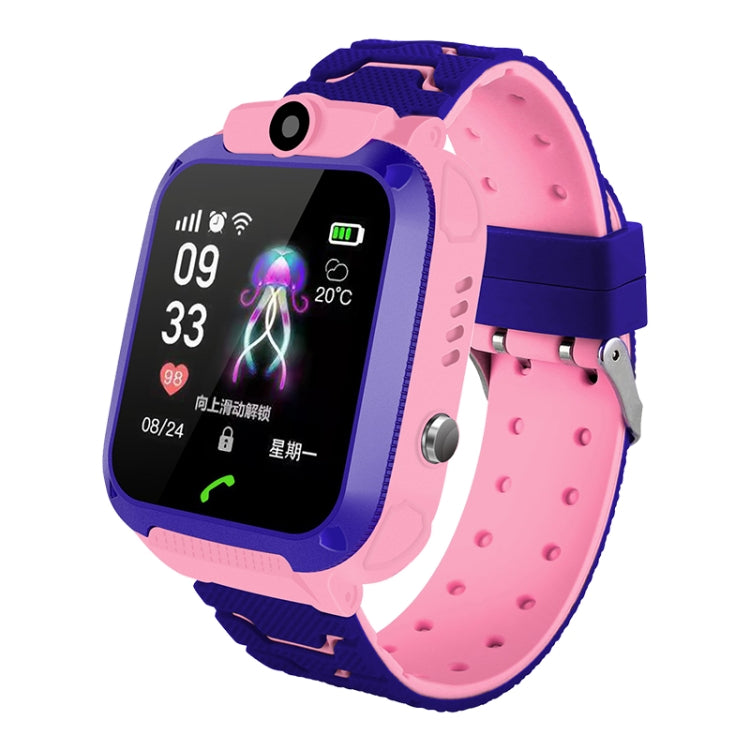 Montre connectée Q120 à écran couleur de 1,44 pouces pour enfants, étanche IP67, prise en charge du positionnement LBS / numérotation bidirectionnelle / premiers secours à une touche / surveillance vocale / application Setracker