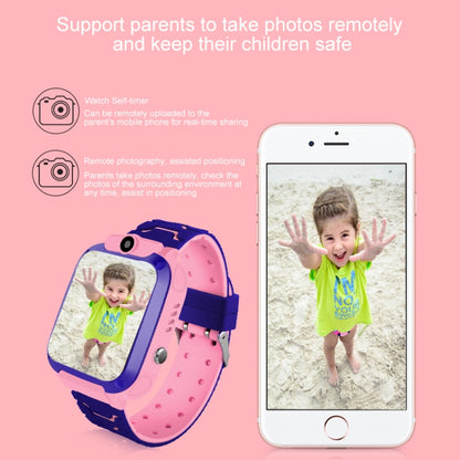 Montre connectée Q120 à écran couleur de 1,44 pouces pour enfants, étanche IP67, prise en charge du positionnement LBS / numérotation bidirectionnelle / premiers secours à une touche / surveillance vocale / application Setracker