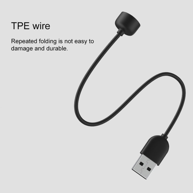 Câble de chargement d'attraction magnétique USB de Bracelet d'origine Xiaomi pour Xiaomi Mi Band 5/6/7, Original Xiaomi For Xiaomi Mi Band 5 / 6 / 7