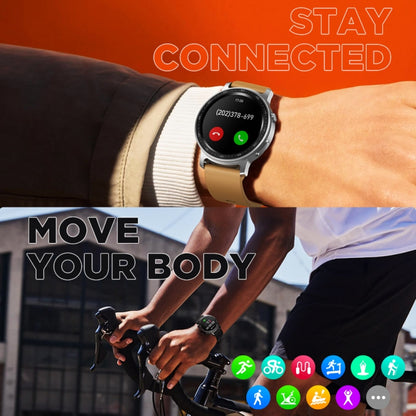 Zeblaze GTR2 1,28 pouces écran tactile couleur Bluetooth 5.0 IP68 montre intelligente étanche, prise en charge du moniteur de sommeil/moniteur de fréquence cardiaque/surveillance de la pression artérielle