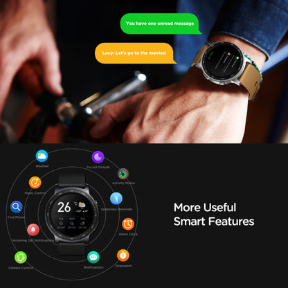 Zeblaze GTR2 1,28 pouces écran tactile couleur Bluetooth 5.0 IP68 montre intelligente étanche, prise en charge du moniteur de sommeil/moniteur de fréquence cardiaque/surveillance de la pression artérielle