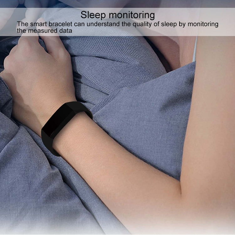 Bracelet intelligent à écran couleur OLED 115Plus de 0,96 pouces, rappel d'appel/surveillance de la fréquence cardiaque/surveillance de la pression artérielle/surveillance du sommeil/rappel de sédentarité