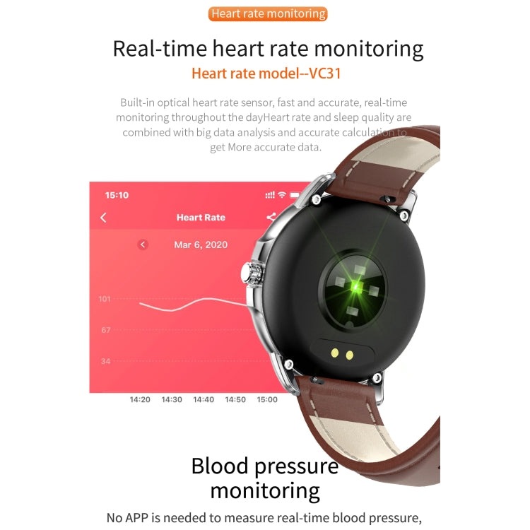 Montre intelligente à écran tactile couleur IPS CF19 de 1,3 pouces, étanche IP67, prise en charge des prévisions météorologiques/moniteur de fréquence cardiaque/moniteur de sommeil/surveillance de la pression artérielle