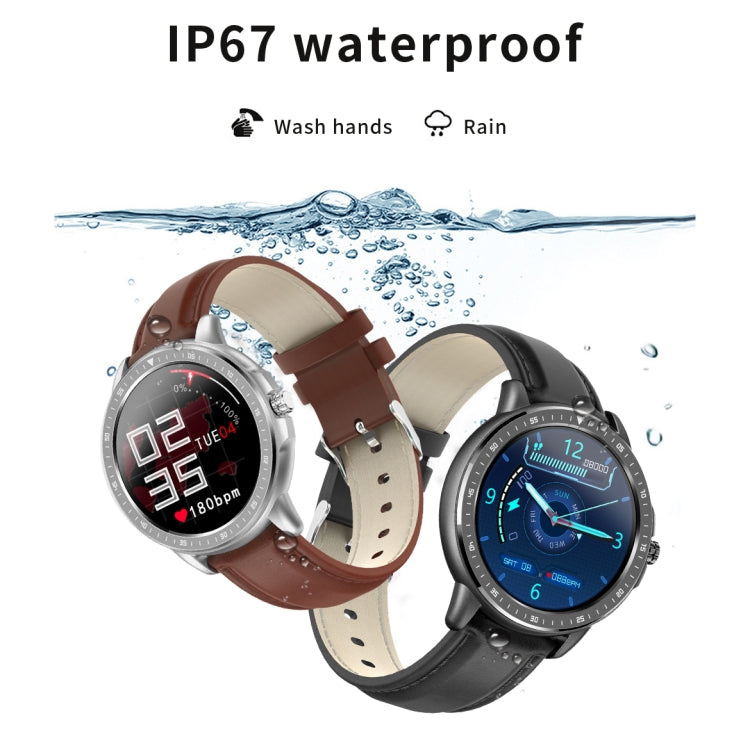 Montre intelligente à écran tactile couleur IPS CF19 de 1,3 pouces, étanche IP67, prise en charge des prévisions météorologiques/moniteur de fréquence cardiaque/moniteur de sommeil/surveillance de la pression artérielle