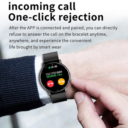 ZL02D 1,28 pouces IP67 Étanche Steel Band Smart Watch Support Surveillance de la Fréquence Cardiaque, Steel Band (Black), Steel Band (Pink), Steel Band (Gold), Steel Band (Blue)