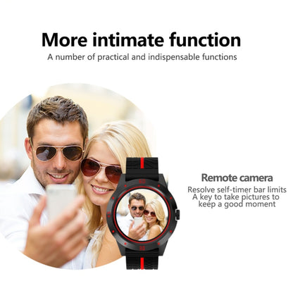 Montre intelligente N6 Écran TFT 1,3 pouces MTK2502C Bluetooth4.0, bracelet de montre en silicone, moniteur de fréquence cardiaque, podomètre, moniteur de sommeil et rappel de sédentarité, Silicone Watch Strap/Red, Silicone Watch Strap/Yellow