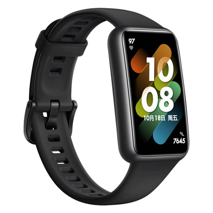 Édition originale HUAWEI Band 7 NFC, montre intelligente à écran AMOLED de 1,47 pouces, prise en charge de la surveillance de l'oxygène dans le sang / autonomie de 14 jours, NFC / Black, NFC / Pink, NFC / Green