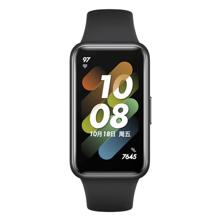 Édition standard d'origine HUAWEI Band 7, montre intelligente à écran AMOLED de 1,47 pouces, prise en charge de la surveillance de l'oxygène dans le sang / autonomie de 14 jours, Standard / Black, Standard / Pink, Standard / Green