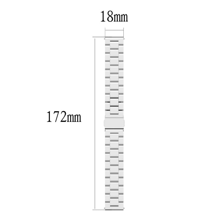 Bracelet de montre en acier de 18 mm, pour Fossil Female Sport/Charte HR/Gen 4 Q Venture HR