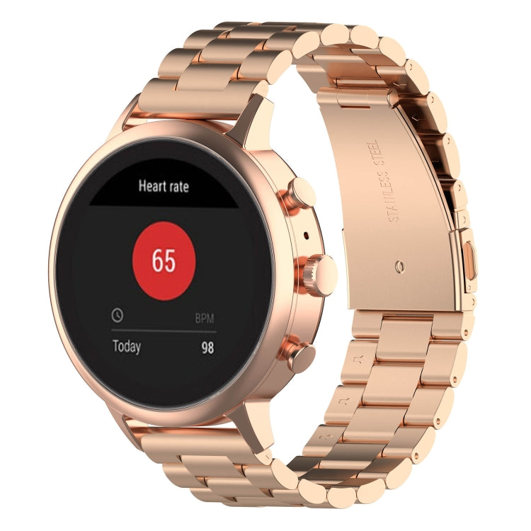 Bracelet de montre en acier de 18 mm, pour Fossil Female Sport/Charte HR/Gen 4 Q Venture HR