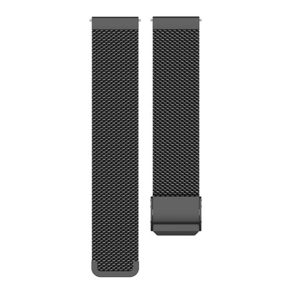 Bracelet de montre en maille métallique de 22 mm, pour Fossil Gen 5 Carlyle / Gen 5 Julianna / Gen 5 Garrett / Gen 5 Carlyle HR