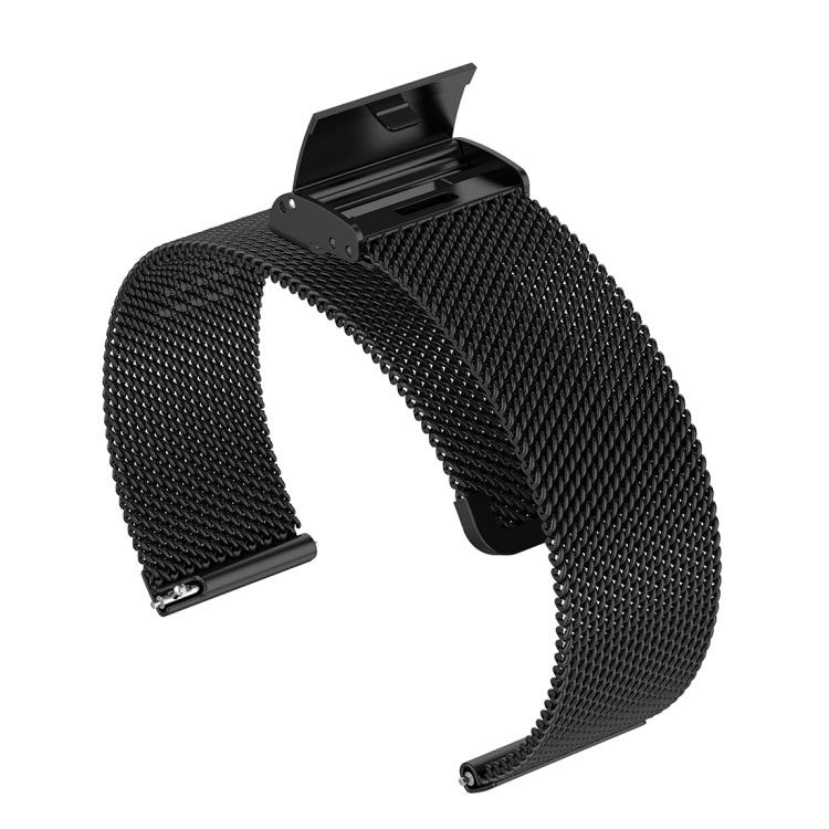 Bracelet de montre en maille métallique de 22 mm, pour Fossil Gen 5 Carlyle / Gen 5 Julianna / Gen 5 Garrett / Gen 5 Carlyle HR