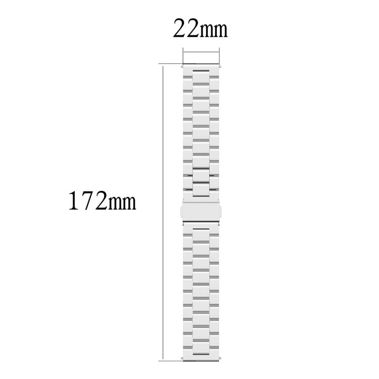 Bracelet de montre en acier de 22 mm, pour montre intelligente hybride Fossil HR, homme Gen 4 Explorist HR/Sport masculin