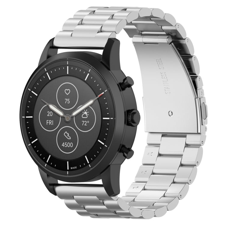 Bracelet de montre en acier de 22 mm, pour montre intelligente hybride Fossil HR, homme Gen 4 Explorist HR/Sport masculin
