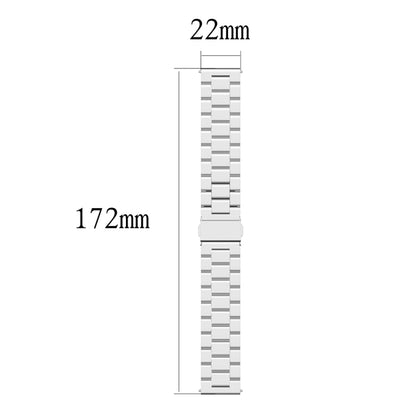 Bracelet de montre en acier de 22 mm, pour Fossil Gen 5 Carlyle, Gen 5 Julianna, Gen 5 Garrett, Gen 5 Carlyle HR