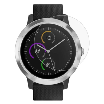 ENKAY Hat-Prince pour montre intelligente Garmin vivoactive 3, 2 pièces, dureté de Surface 0.2mm 9H 2.15D, Film d'écran en verre trempé antidéflagrant
