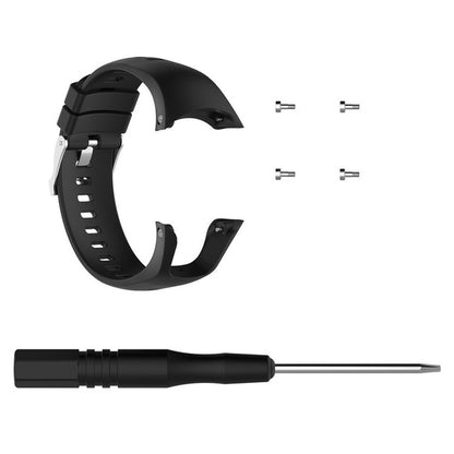 Bracelet de montre en silicone pour poignet d'entraînement SUUNTO HR
