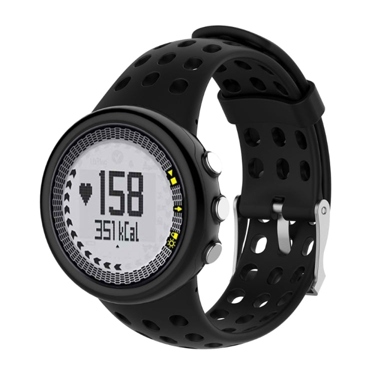 Bracelet de montre mâle en silicone pour SUUNTO M1 / M2 / M4 / M5
