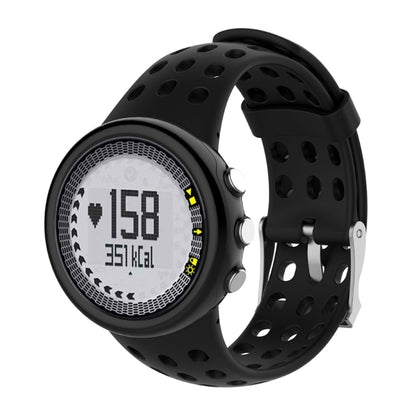Bracelet de montre mâle en silicone pour SUUNTO M1 / M2 / M4 / M5