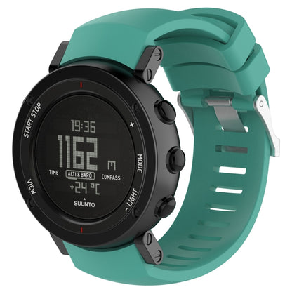 Bracelet de montre en silicone pour SUUNTO Core ALU Noir