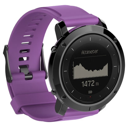 Bracelet de montre en silicone pour SUUNTO Traverse