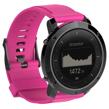 Bracelet de montre en silicone pour SUUNTO Traverse