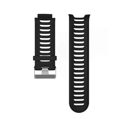 Bracelet de montre en silicone de couleur unie pour Garmin Forerunner 910XT