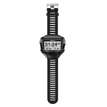 Bracelet de montre en silicone de couleur unie pour Garmin Forerunner 910XT