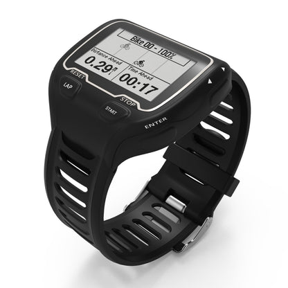Bracelet de montre en silicone de couleur unie pour Garmin Forerunner 910XT