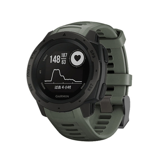 Bracelet de montre en silicone pour Garmin Instinct 22 mm, hôte non inclus