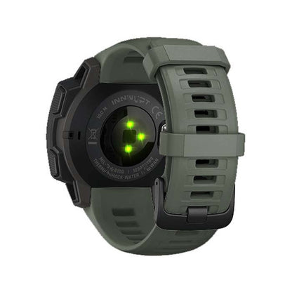 Bracelet de montre en silicone pour Garmin Instinct 22 mm, hôte non inclus