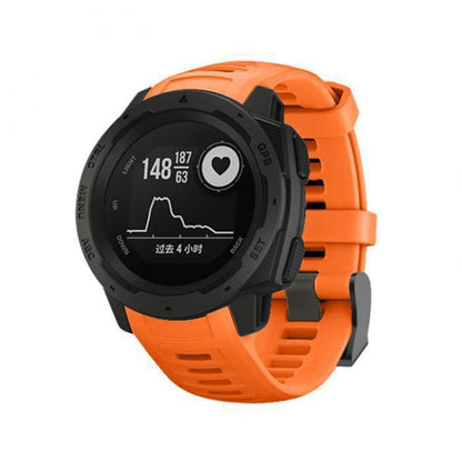 Bracelet de montre en silicone pour Garmin Instinct 22 mm, hôte non inclus