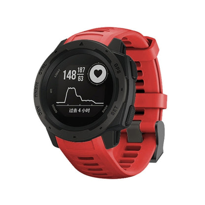 Bracelet de montre en silicone pour Garmin Instinct 22 mm, hôte non inclus
