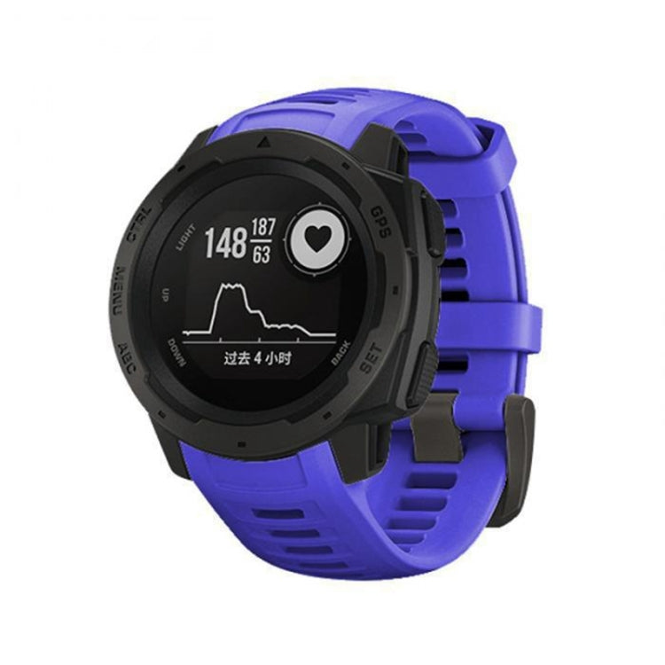 Bracelet de montre en silicone pour Garmin Instinct 22 mm, hôte non inclus