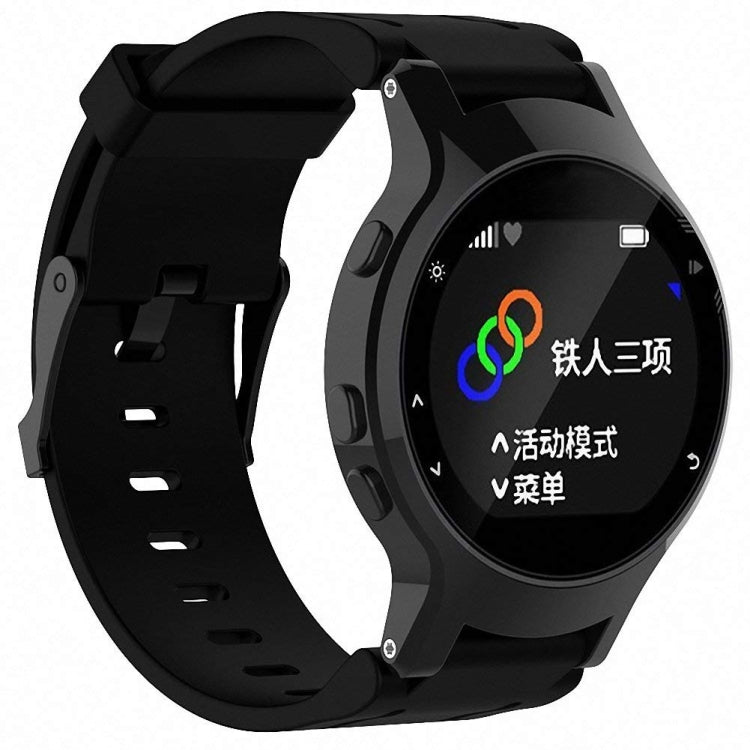 Bracelet de montre sport en silicone pour Garmin Forerunner 225