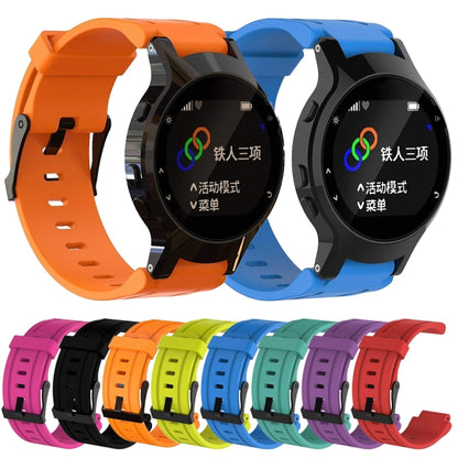 Bracelet de montre sport en silicone pour Garmin Forerunner 225