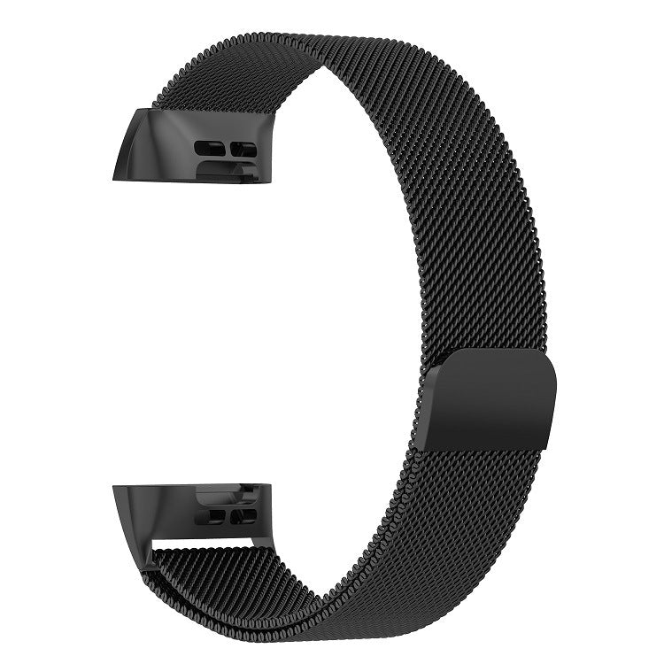 Bracelet de montre magnétique en acier inoxydable pour FITBIT Charge 3, taille: petit, 187x18 mm