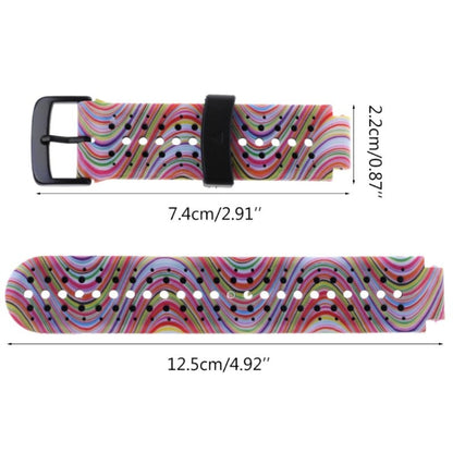 Bracelet de montre sport en silicone pour Garmin Forerunner 235