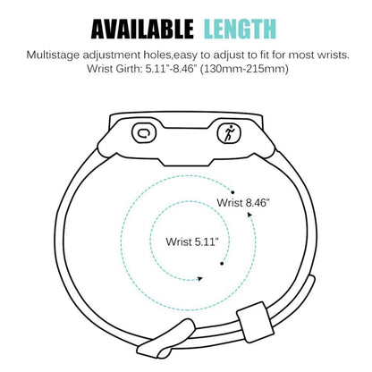 Bracelet de montre sport en silicone pour Garmin Forerunner 235