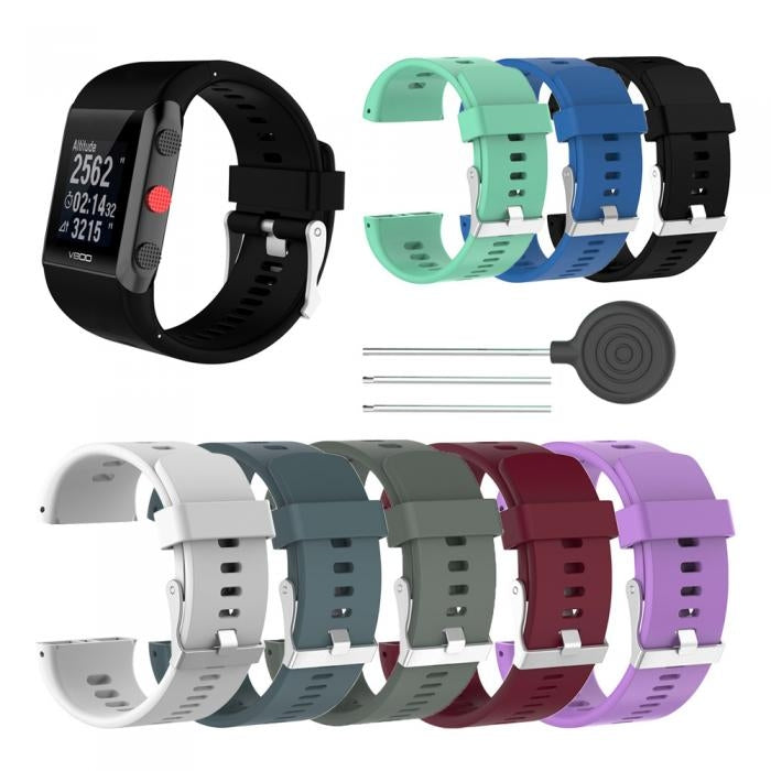 Bracelet de montre sport en silicone pour POLAR V800