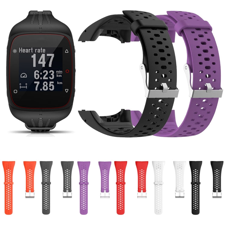 Bracelet de montre sport en silicone pour POLAR M400 / M430