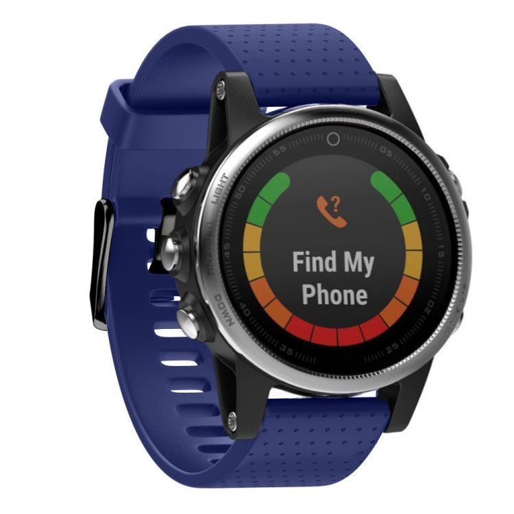 Bracelet de montre en silicone amovible rapide Fenix 5S 20 mm