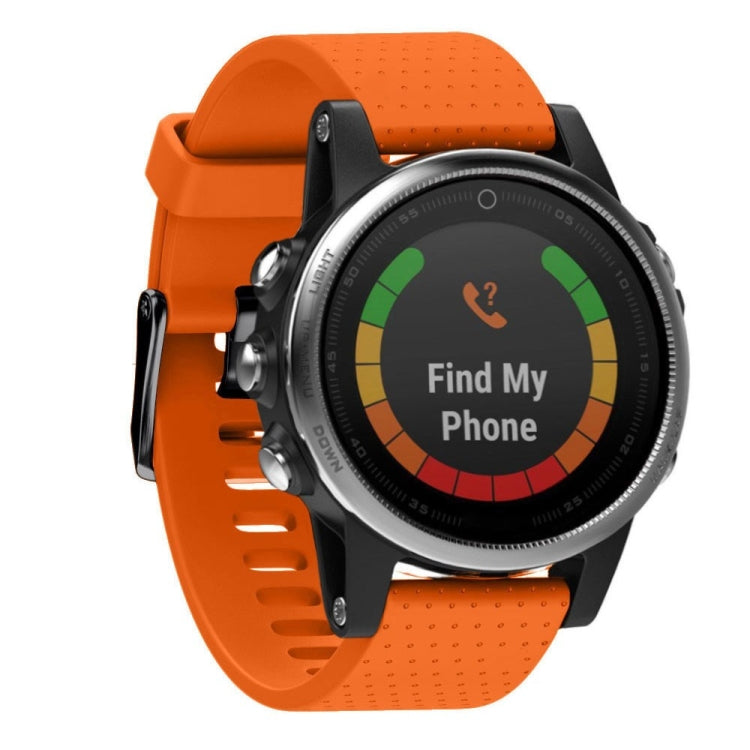 Bracelet de montre en silicone amovible rapide Fenix 5S 20 mm
