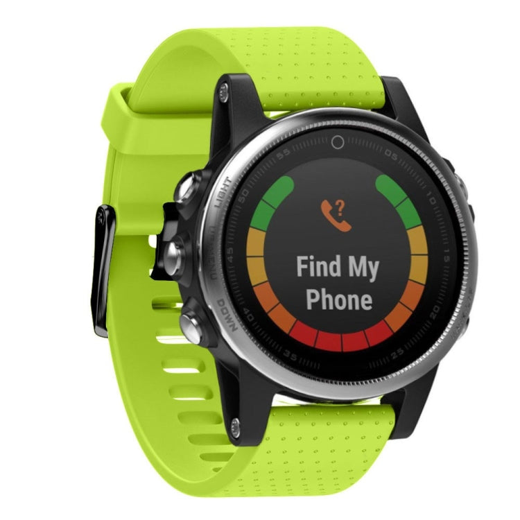 Bracelet de montre en silicone amovible rapide Fenix 5S 20 mm