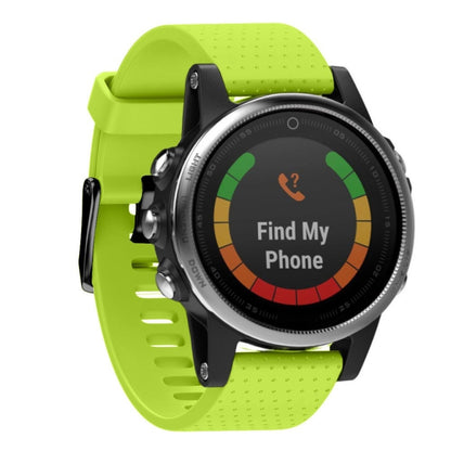 Bracelet de montre en silicone amovible rapide Fenix 5S 20 mm